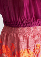 Legere Bluse NEVONA aus Tencel - Mix mit Bindedetail - FOX'S - Fashion