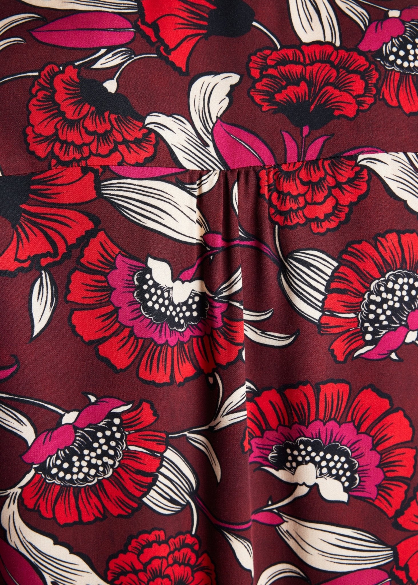 Legere Bluse VALYRA aus 100 % Viskose - FOX'S-Fashion