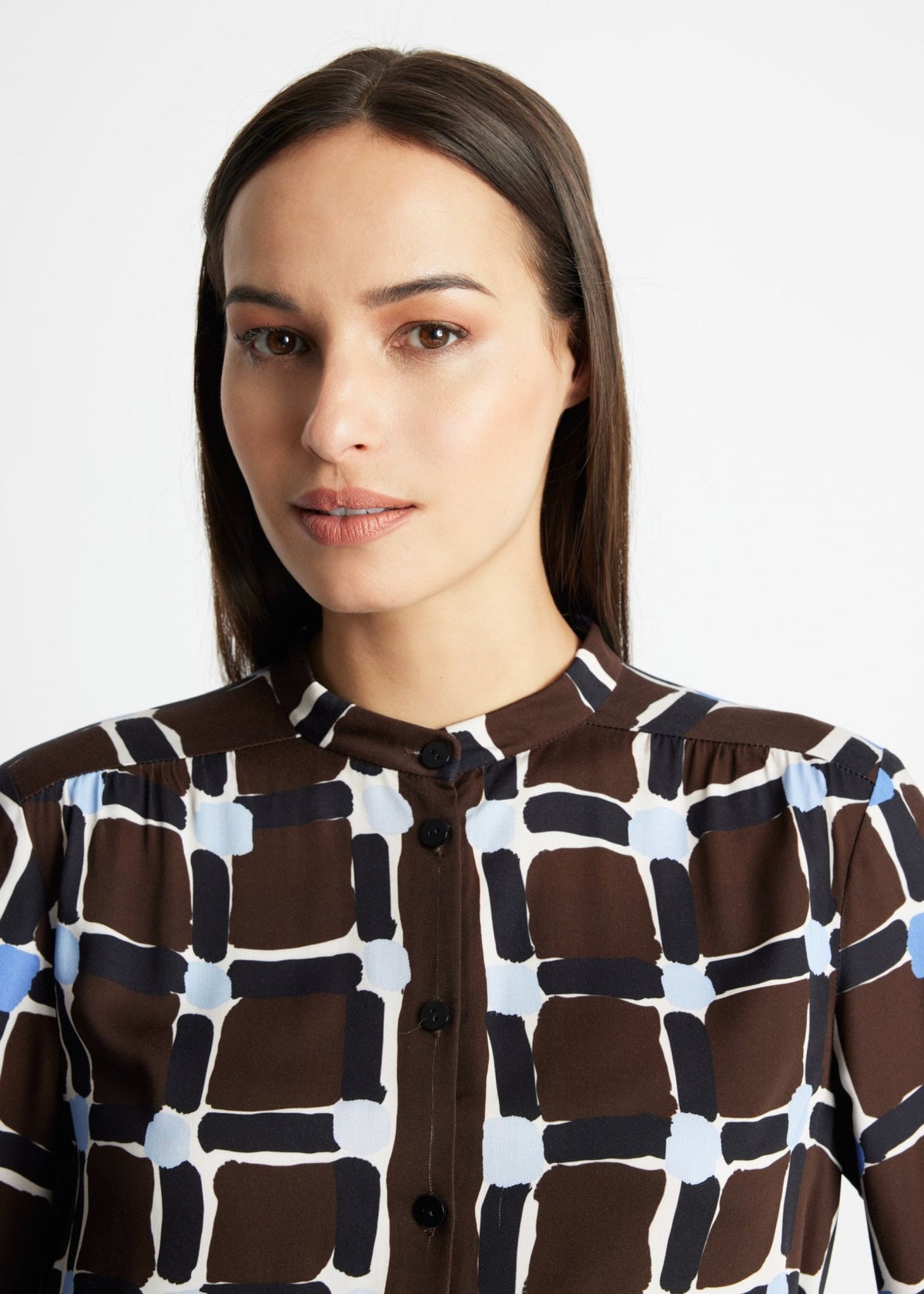 Legere Bluse VALYRA aus 100 % Viskose - FOX'S-Fashion