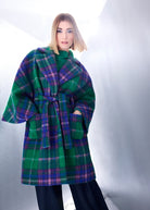 Legere Cape-Jacke KAPILARI aus Schurwolle - FOX'S-Fashion