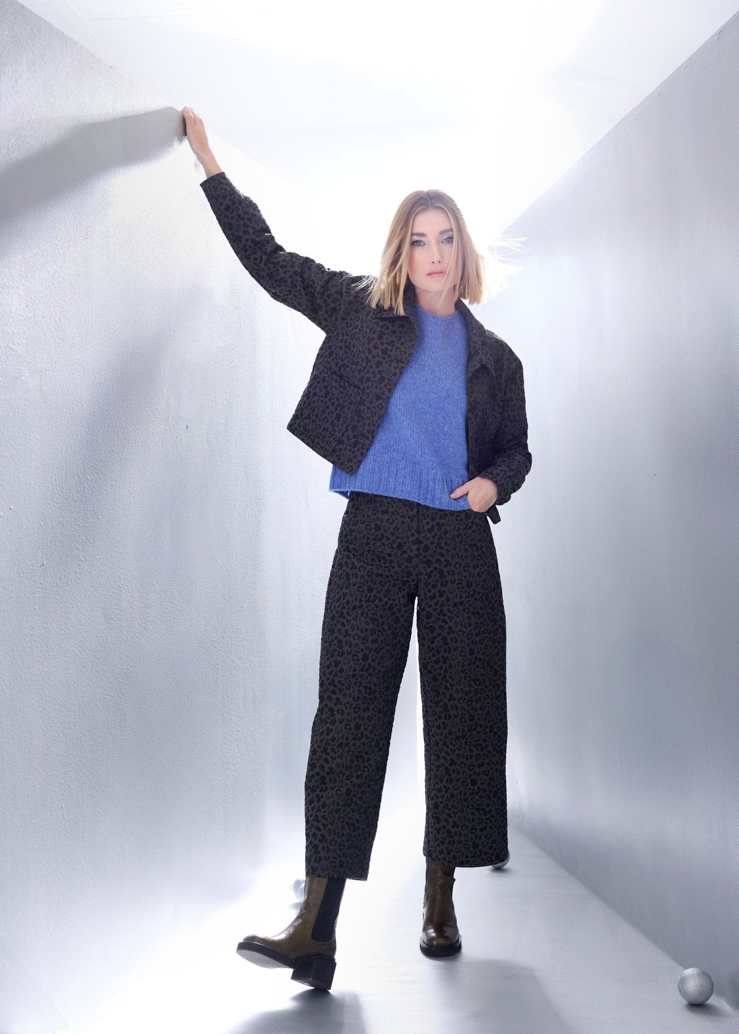 Legere Hose NILEO aus Baumwoll-Mix - FOX'S-Fashion