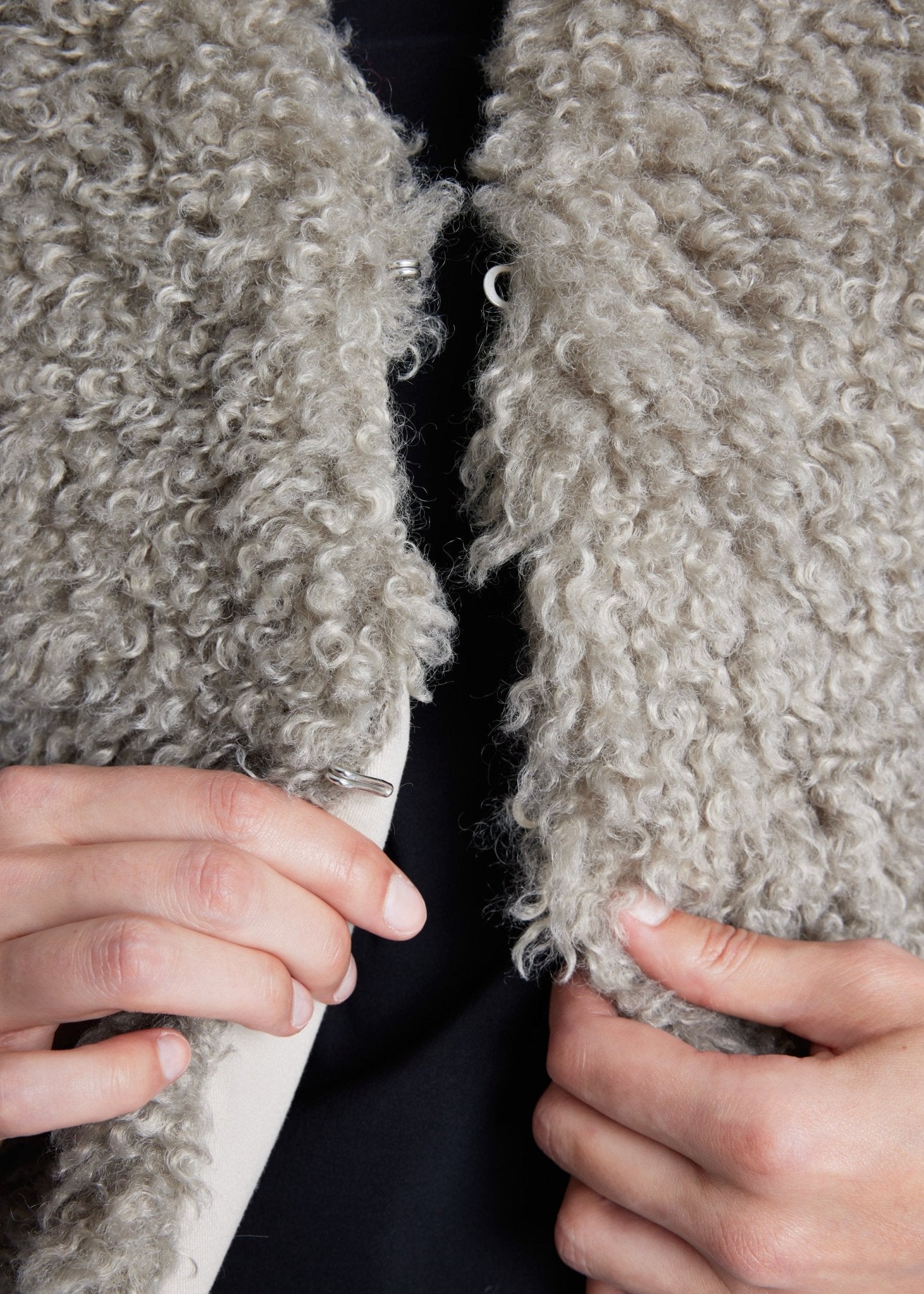 Legere Weste MUWI aus Teddystoff - FOX'S-Fashion