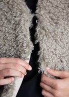 Legere Weste MUWI aus Teddystoff - FOX'S-Fashion
