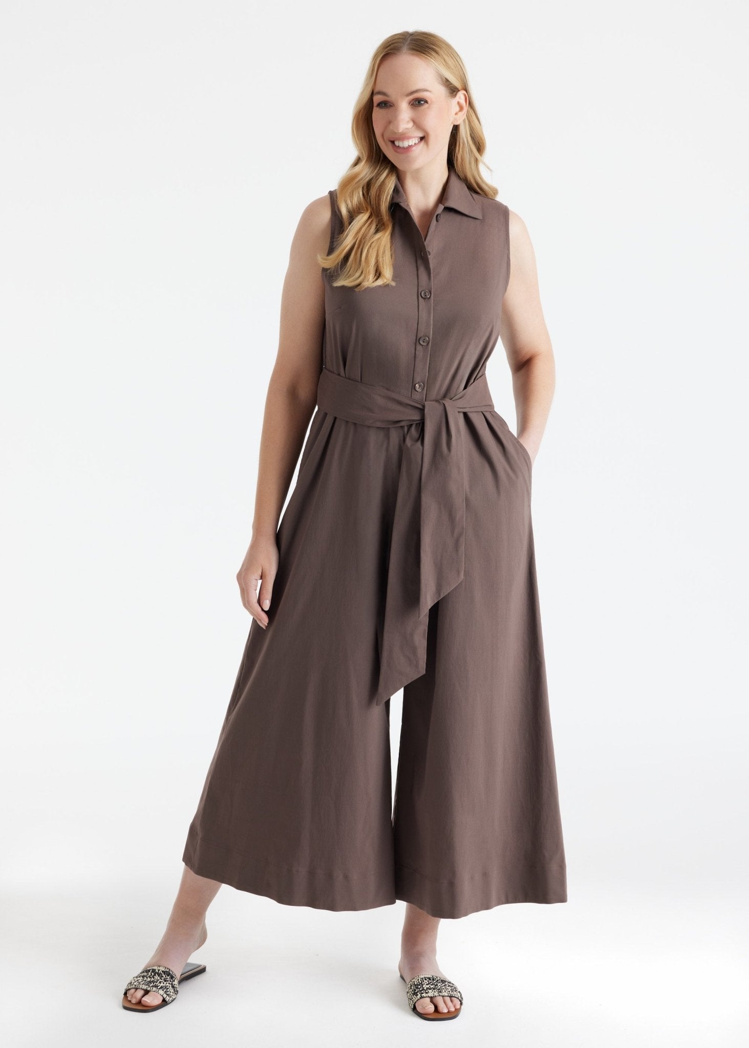 Legerer Jumpsuit MYJUMPA aus Baumwollmix mit Stretch - FOX'S - Fashion