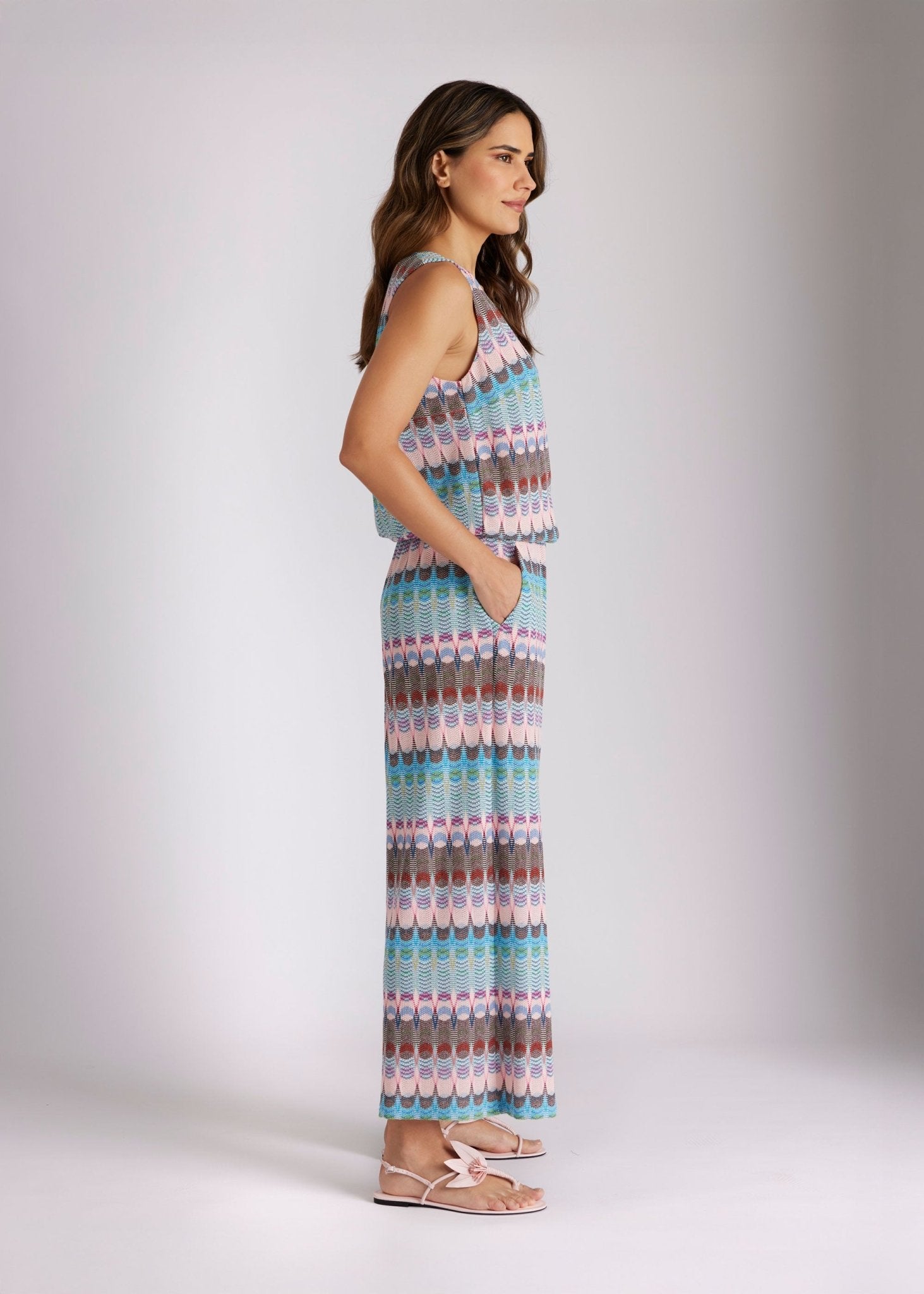 Legerer Jumpsuit TAMPINO aus Baumwoll - Mix - FOX'S - Fashion