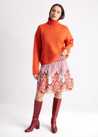 Legerer Strickpullover DEROLY aus Schurwolle - FOX'S-Fashion