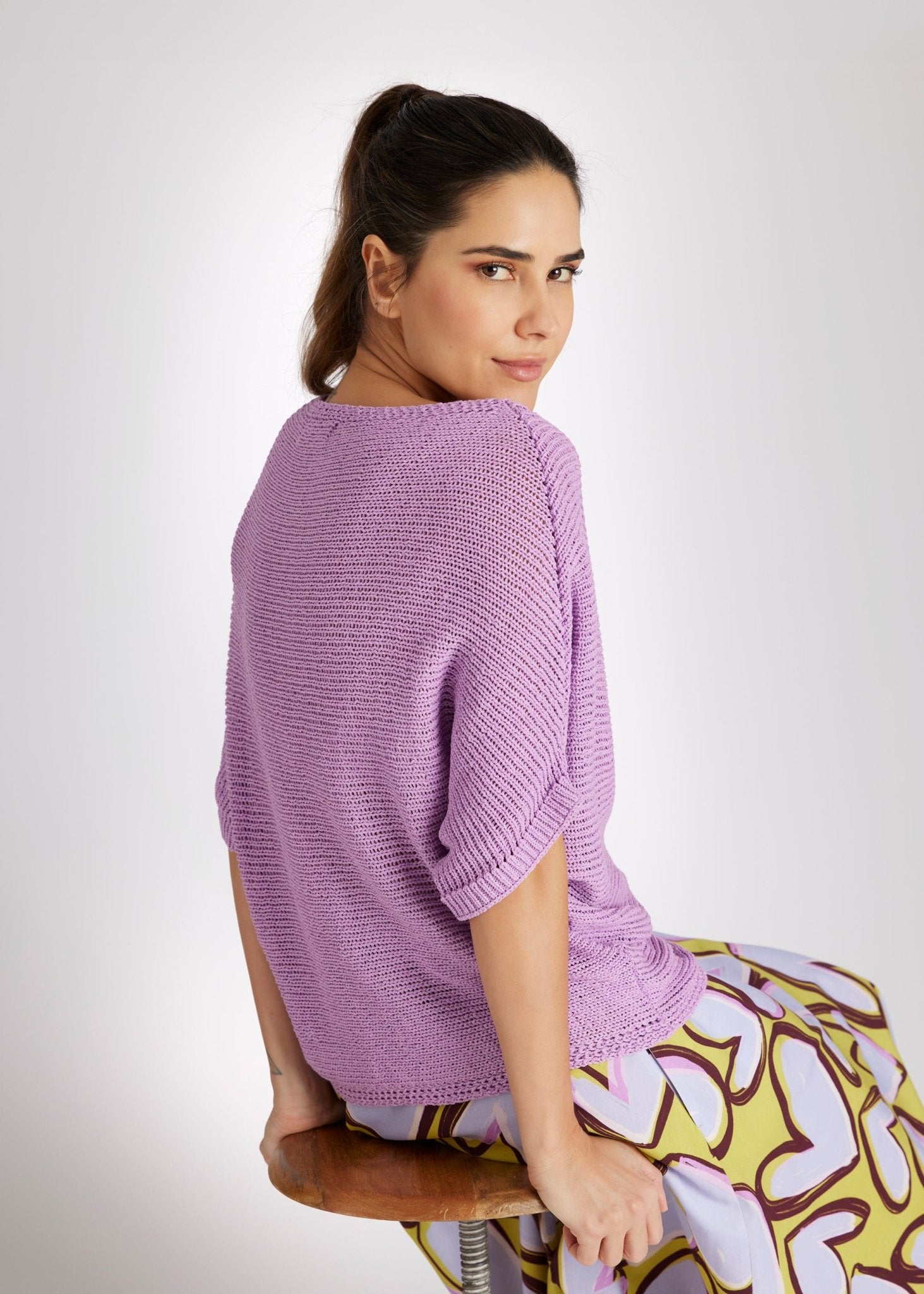 Legerer Strickpullover IPLOVA aus Baumwollmix - FOX'S - Fashion