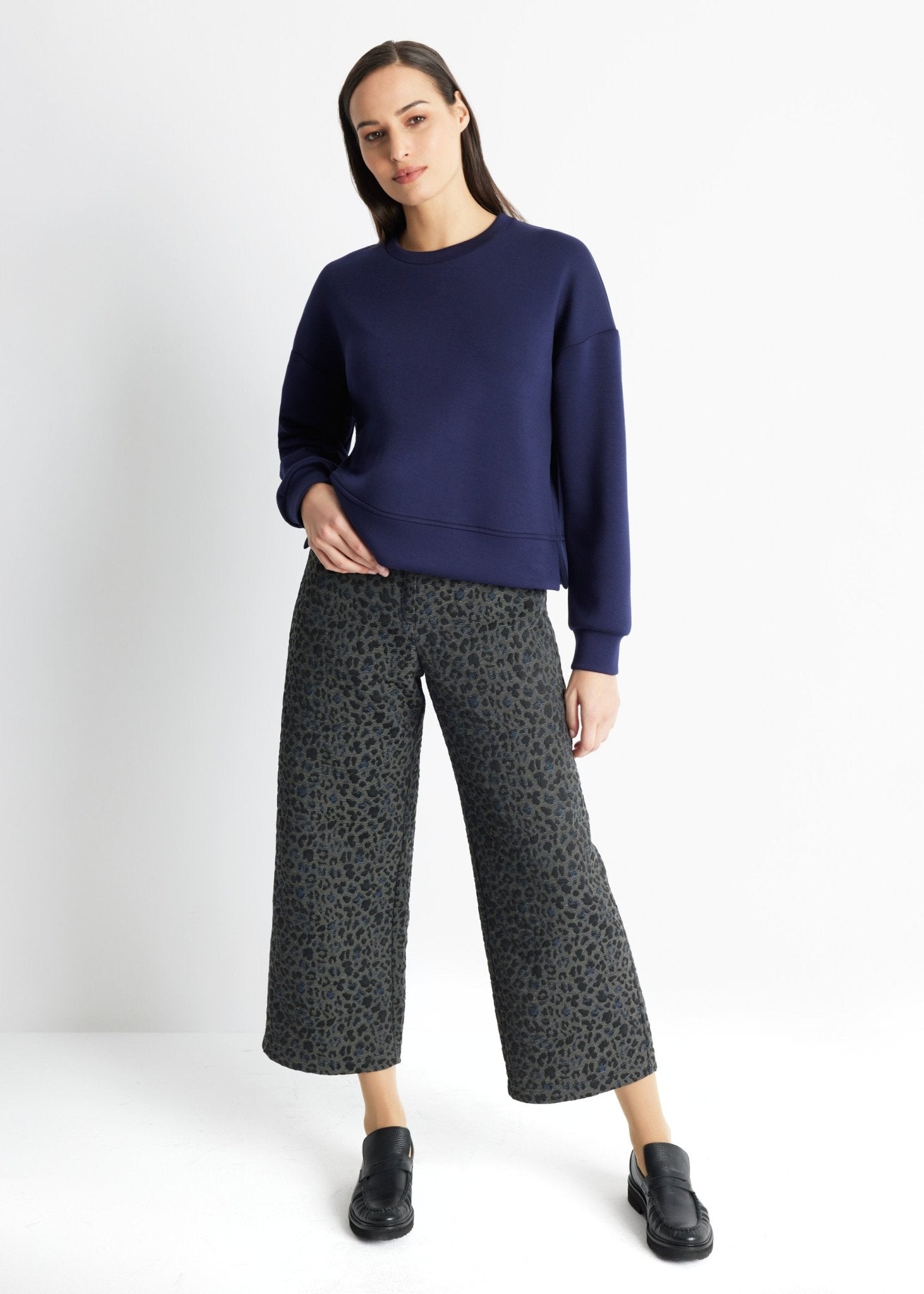 Legeres Sweatshirt NUPULI aus Viskose-Mix - FOX'S-Fashion