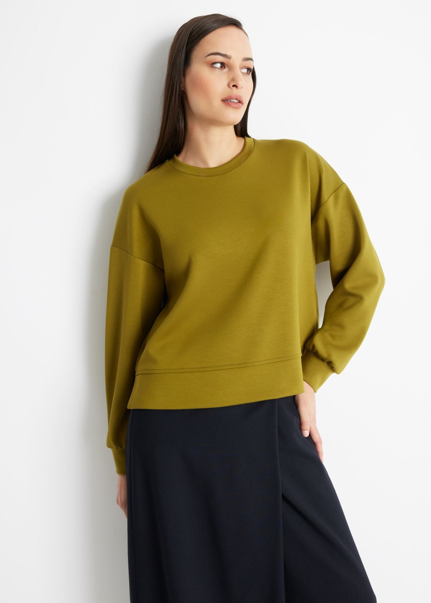 Legeres Sweatshirt NUPULI aus Viskose-Mix - FOX'S-Fashion