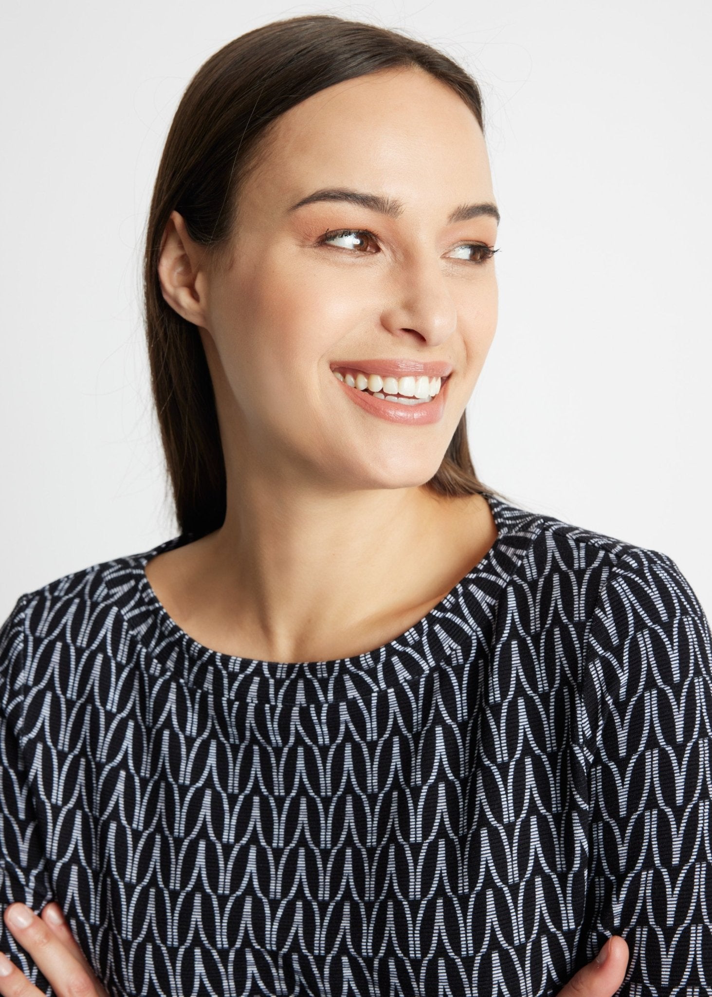 Leicht taillierter Pullover RAPULO aus Viskose-Mix - FOX'S-Fashion