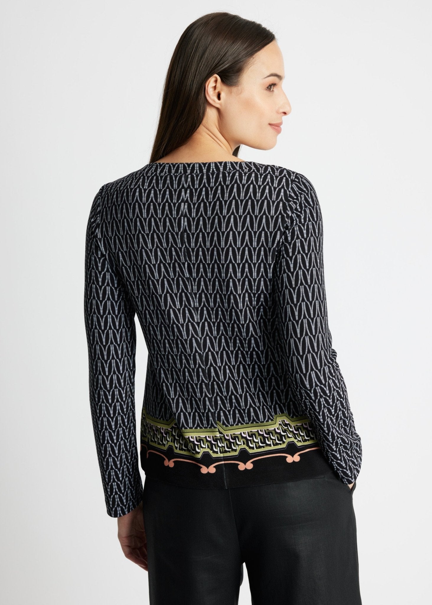 Leicht taillierter Pullover RAPULO aus Viskose-Mix - FOX'S-Fashion