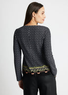 Leicht taillierter Pullover RAPULO aus Viskose-Mix - FOX'S-Fashion