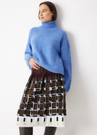 One Size Rock LONGERO-W aus Baumwoll-Mix in Midi-Länge mit Gummibund - FOX'S-Fashion