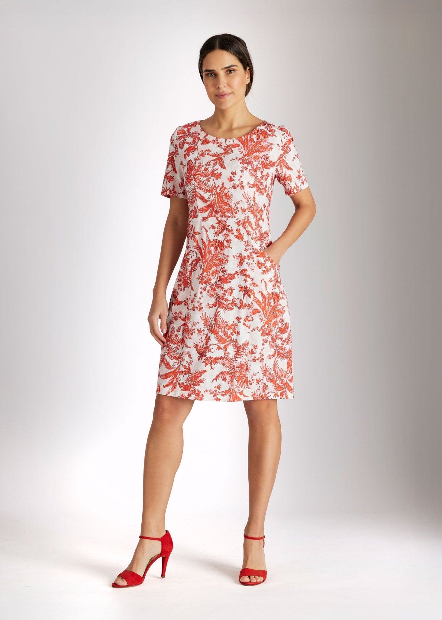 Schmales Etuikleid UKIDO aus Bio - Baumwolle - FOX'S - Fashion