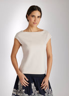 Schmales Shirt SONSU aus Viskose - Mix - FOX'S - Fashion