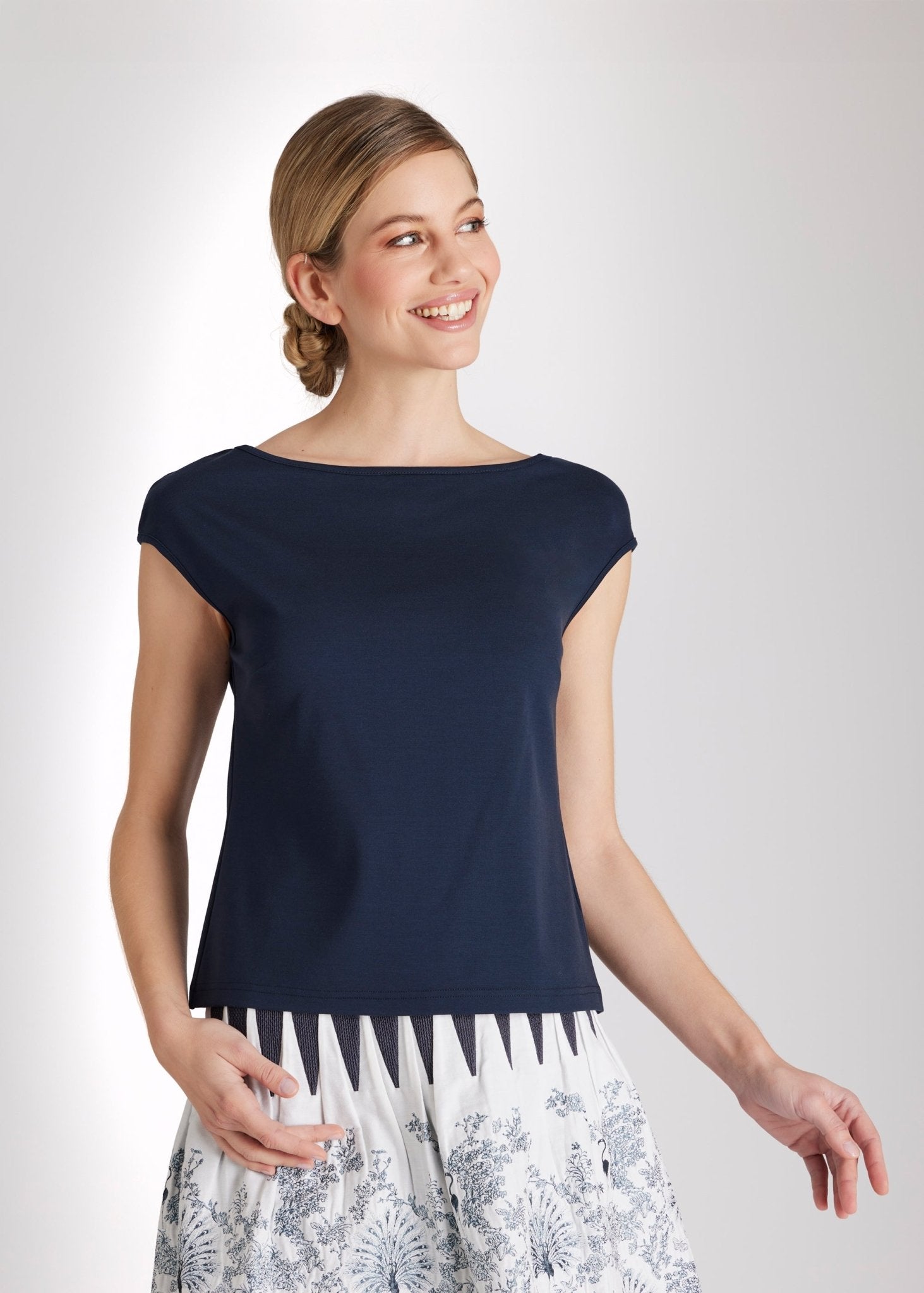 Schmales Shirt SONSU aus Viskose - Mix - FOX'S - Fashion