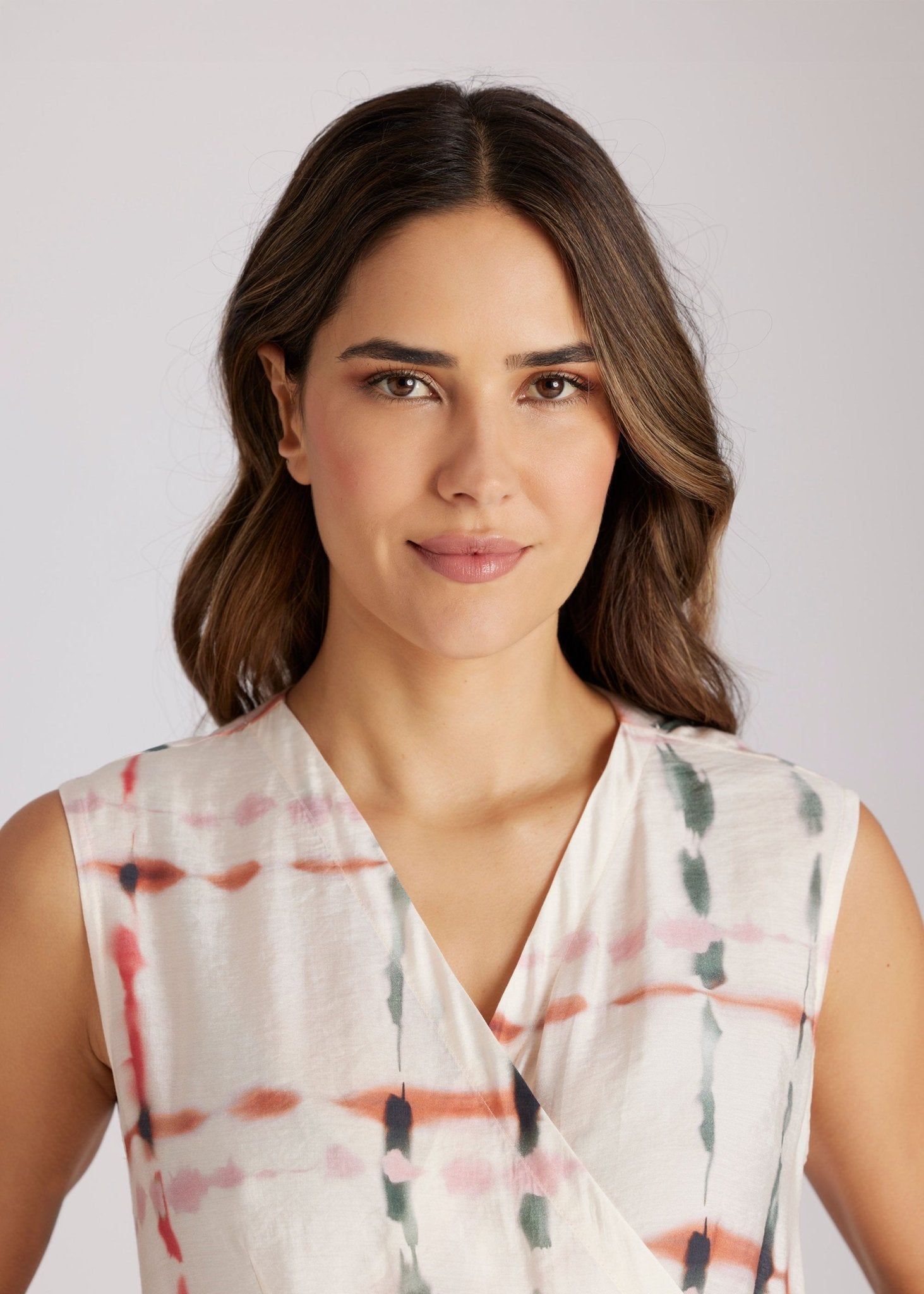 Taillierter Jumpsuit XYMPA aus Viskose mit weitem Bein - FOX'S - Fashion