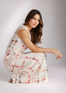 Taillierter Jumpsuit XYMPA aus Viskose mit weitem Bein - FOX'S - Fashion