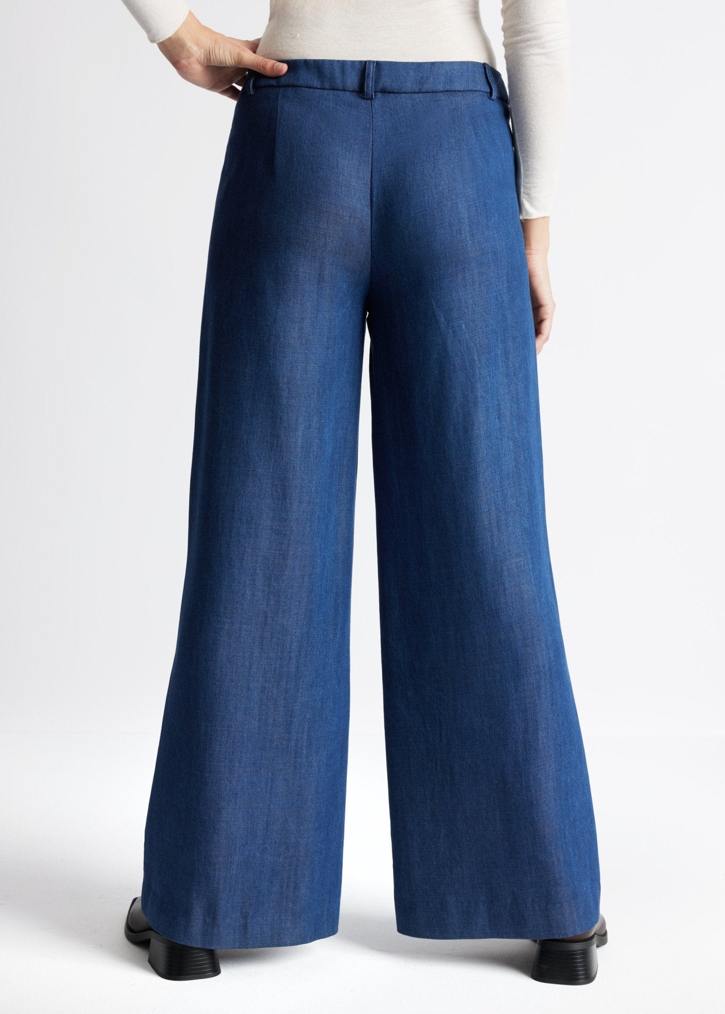 Weite Hose NAJEANS aus 100 % Lyocell - FOX'S-Fashion