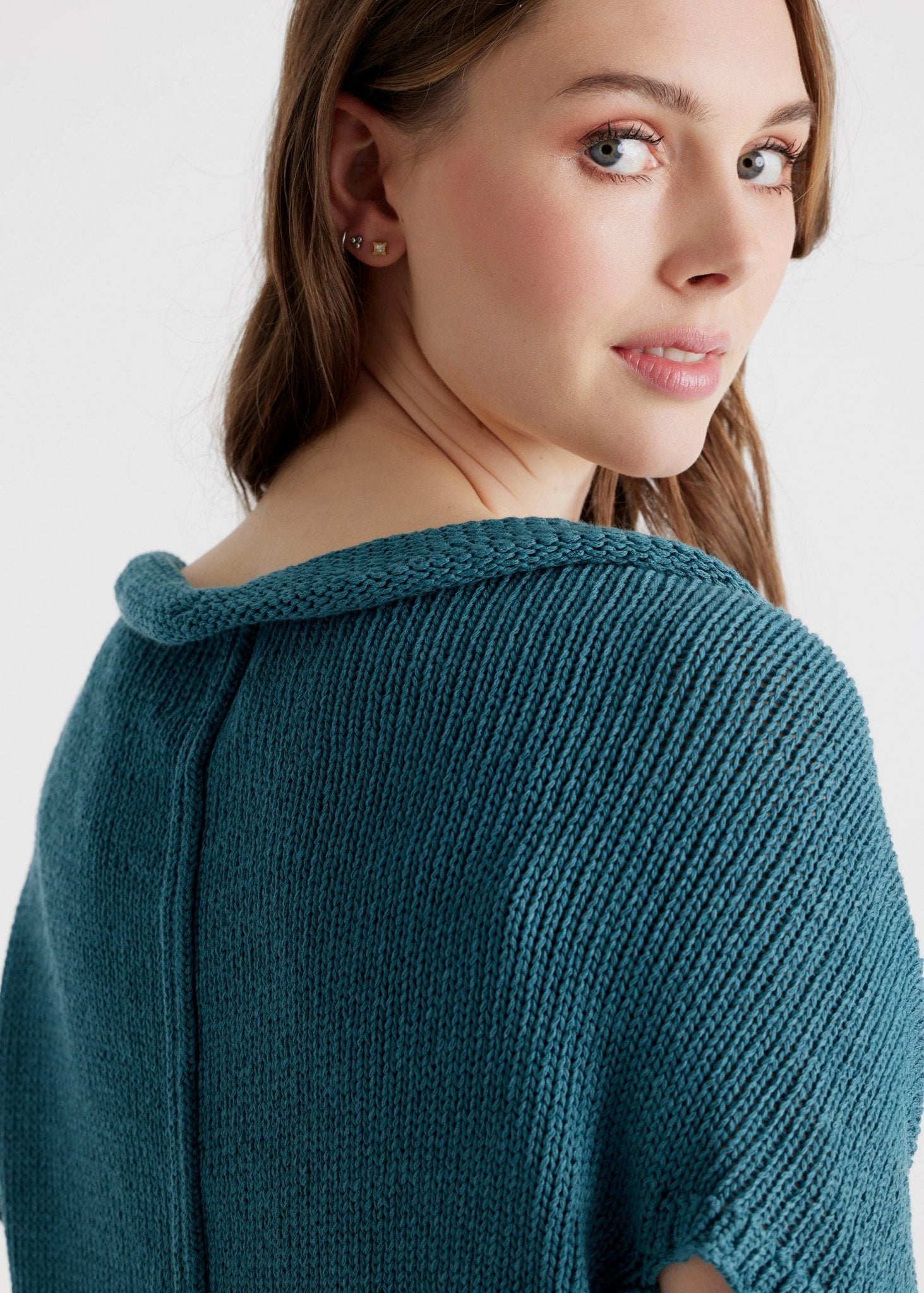 Weiter Strickbolero IPBOLLY aus Baumwollmix - FOX'S - Fashion