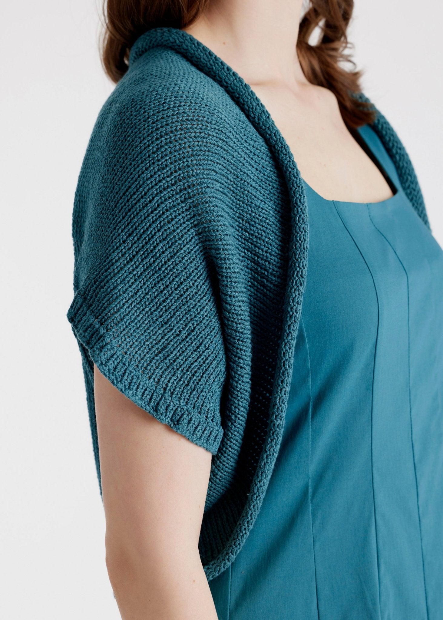 Weiter Strickbolero IPBOLLY aus Baumwollmix - FOX'S - Fashion